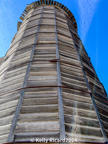The Wooden Grain Bin  by Kelly Ricard