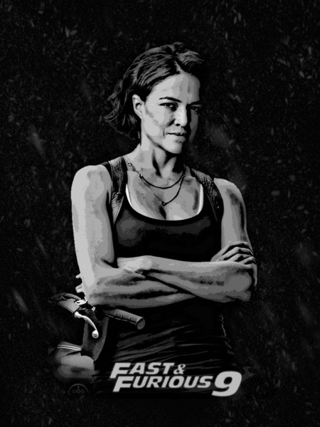Michelle Rodriguez Fast and furious by Gariins