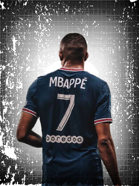 mbappe Print