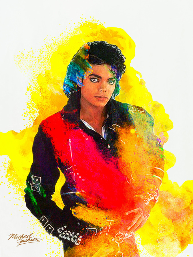 Michael Jackson by Gariins Wall Art