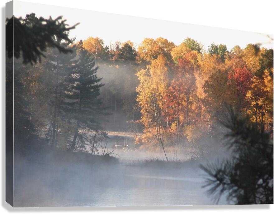 21. Through the Channel Canvas Print