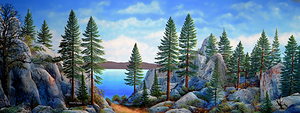 Granite Boulders Lake Tahoe P