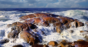 ROCKS AWASH PANORAMA