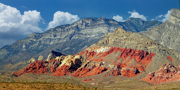 RED ROCKS NEVADA PANORAMA Print