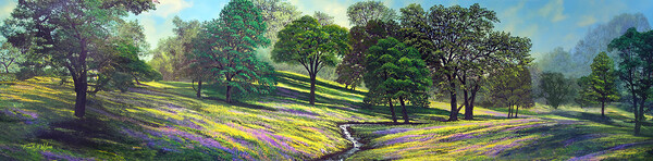 SPRING BLOOM TABLE MOUNTAIN P Print