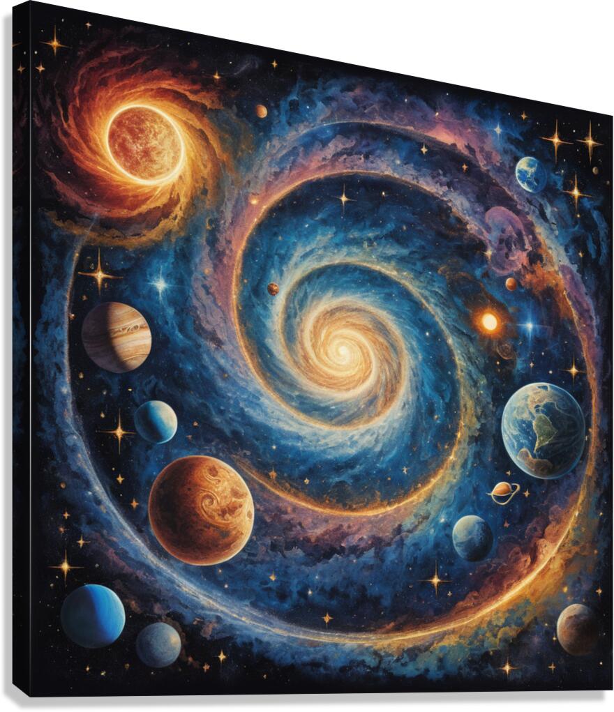 Celestial Wonders Canvas Print