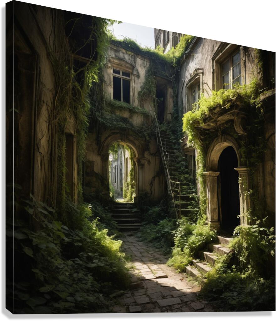 Hidden Corners Canvas Print