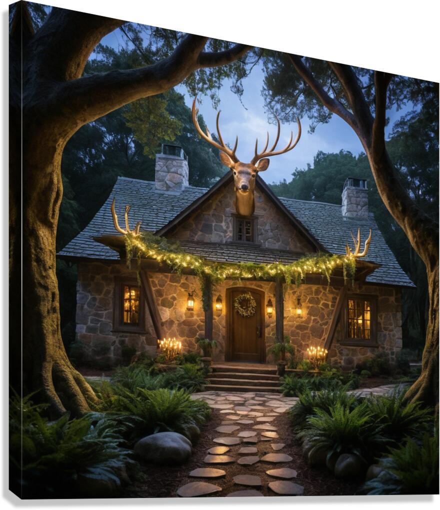  Forest Fantasy  Canvas Print