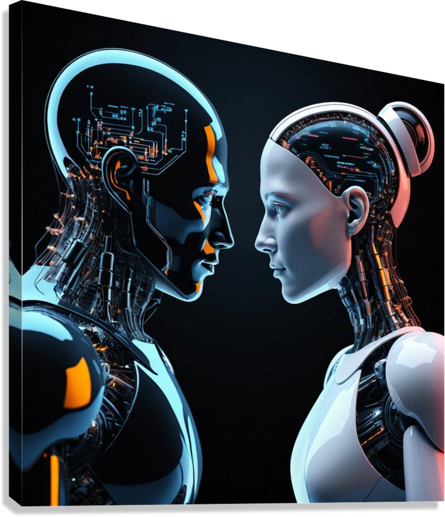  Future Conversations  Canvas Print