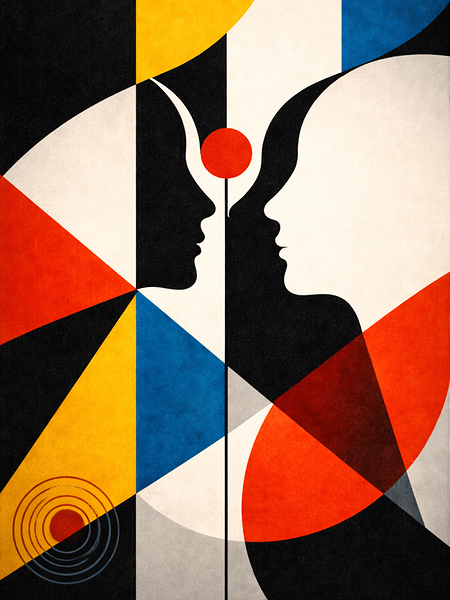 Divided Identity Print
