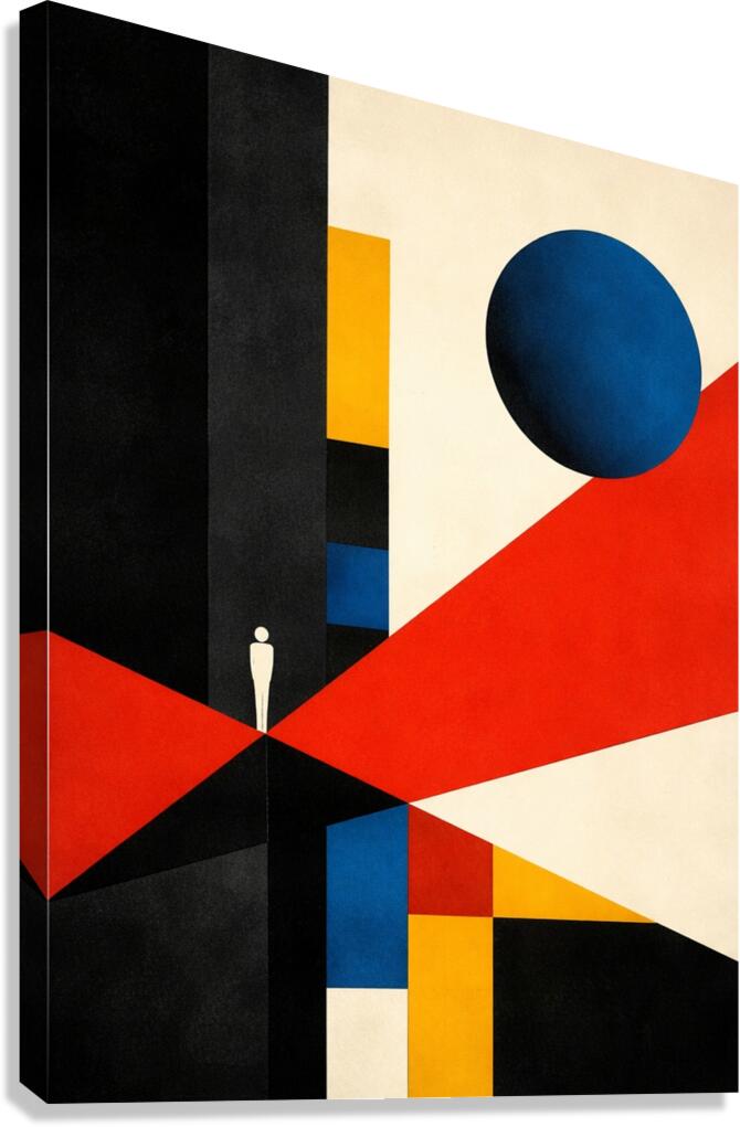 Constructed Alienation Canvas Print