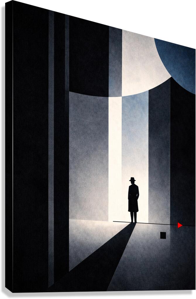 Silent Protocol Canvas Print
