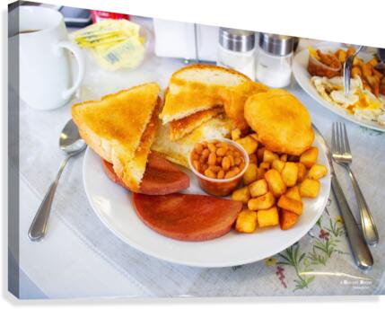 Breakfast Canvas Print