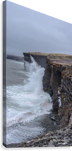 Winter Waves Canvas Print