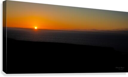 Island Sunset Canvas Print