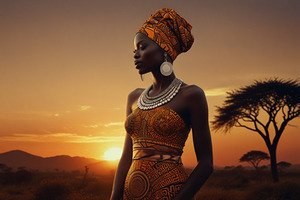 Sunset Empress: Grace and Heritage