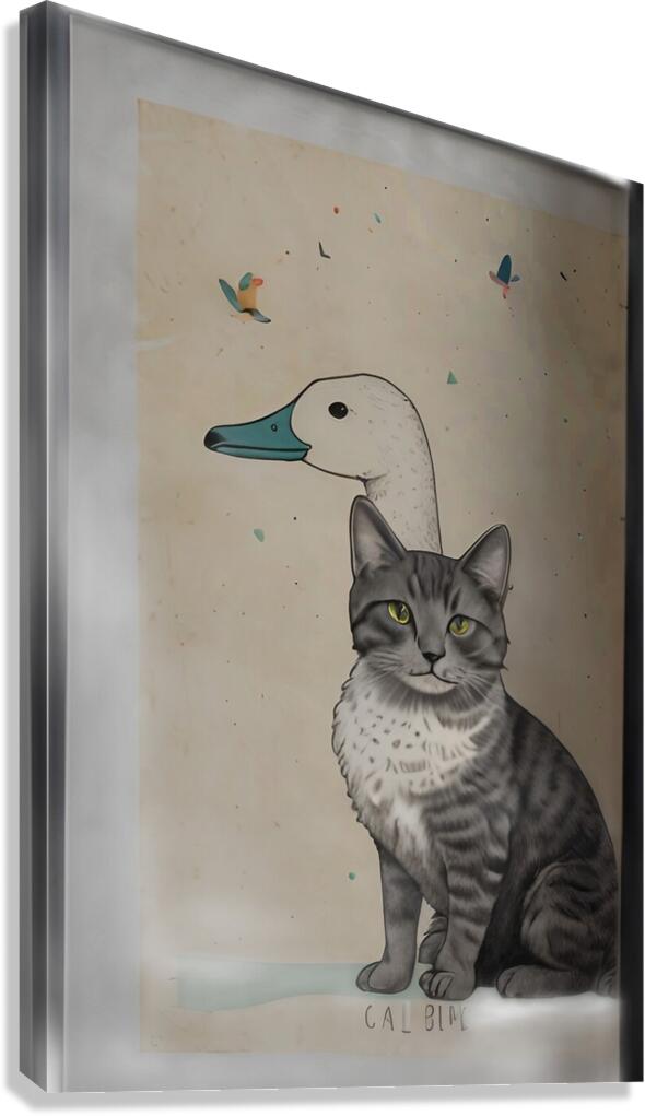 Cute and Quirky Animal Posters – Perfect Gift for Animal Lovers Canvas Print