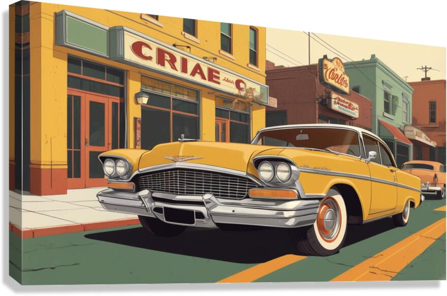 Harmonizing Chaos and Order Canvas Print