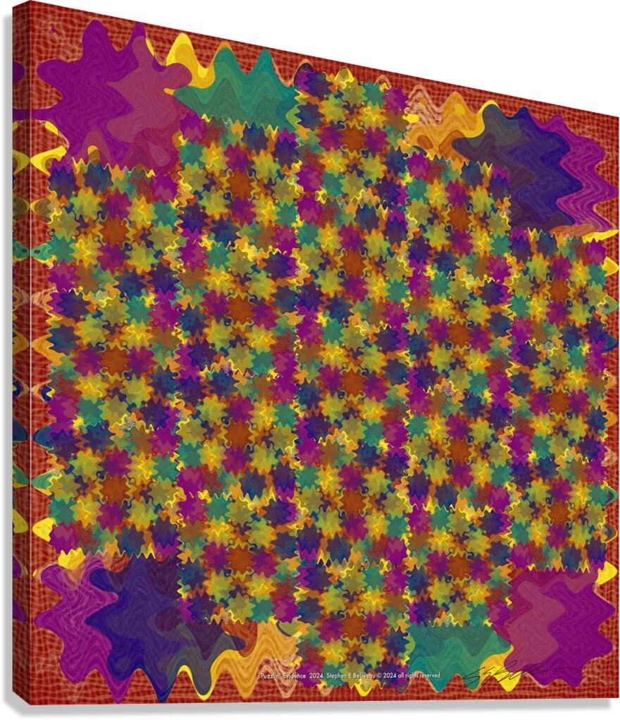 PUZZLIN  EVIDENCE  Canvas Print