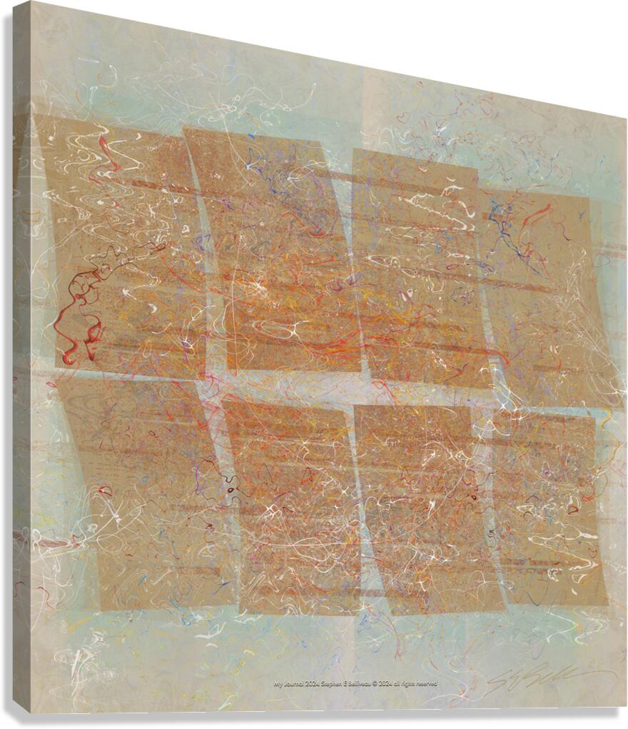 MY JOURNAL Canvas Print