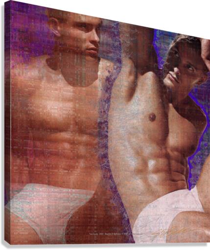 Two Looks  Canvas Print