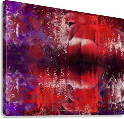 TOP BOTTOM FRONT BACK  Canvas Print