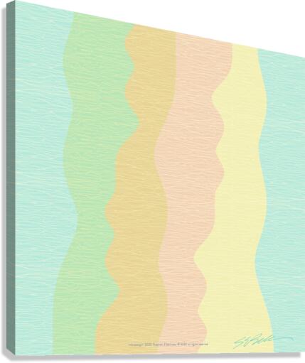 WAVELENGTH TWO Canvas Print