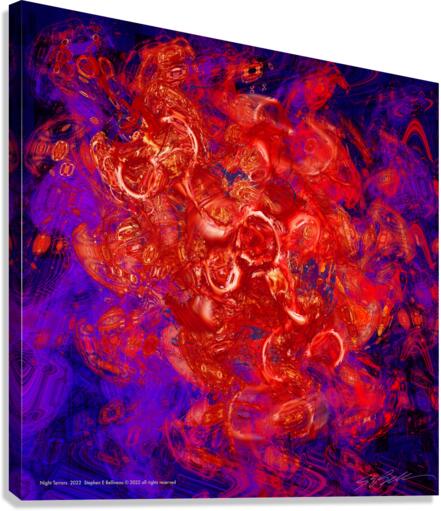 NIGHT TERRORS  Canvas Print