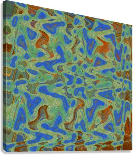 TIDAL RIVERS  Canvas Print