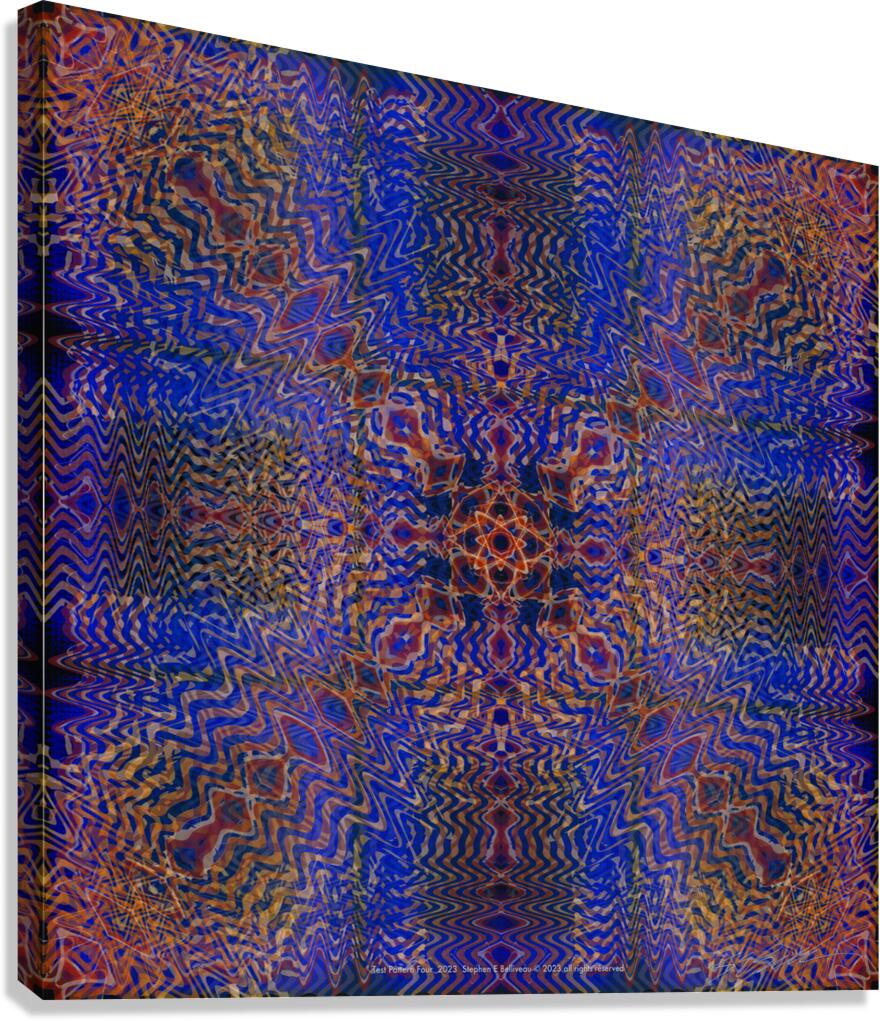 TEST PATTERN FOUR  Canvas Print