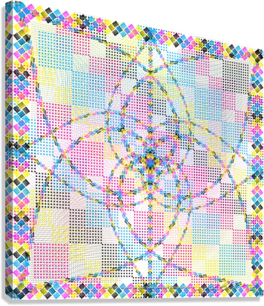 SEE  EM WHY KAY QUILT TWO  Canvas Print
