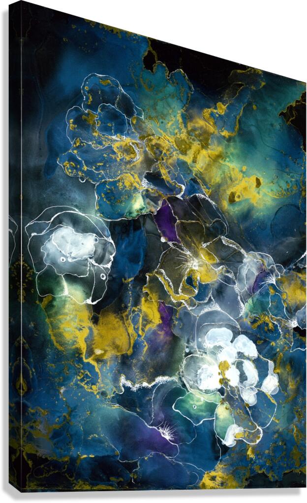 Cosmic Pond Canvas Print