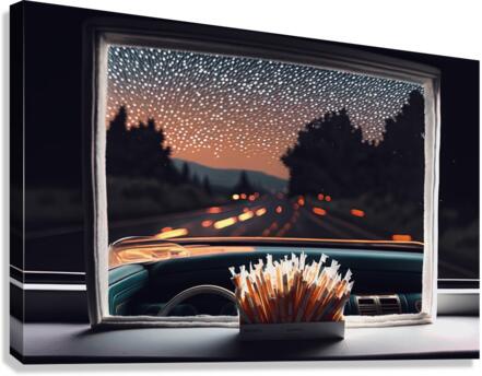 Rearview Canvas Print