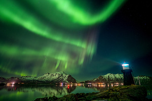 Northern Lights near Leknes 2