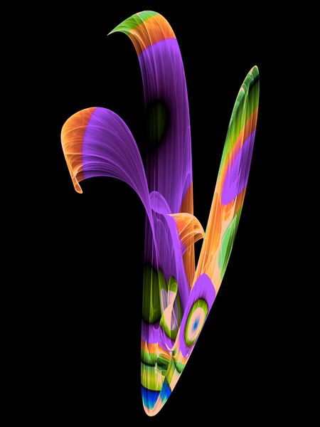 Digital Flower Print