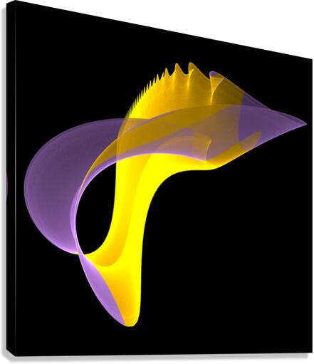 Yellow Fish Canvas Print
