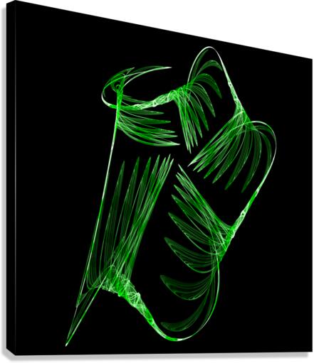Green Leaf Canvas Print