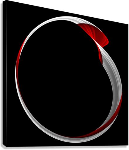 Silver Ring Canvas Print