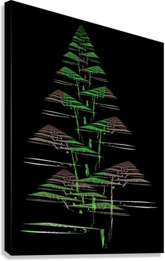 Crying Cedar Canvas Print
