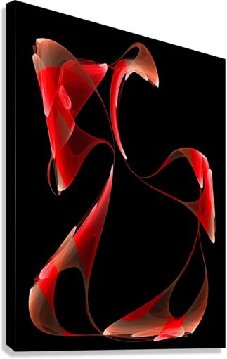 Dancing Flower Canvas Print