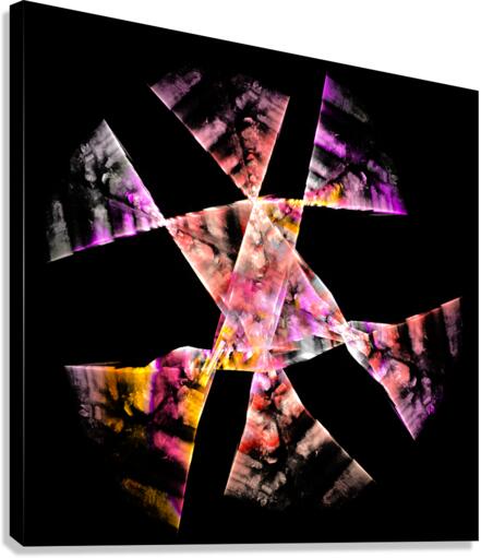Hexa Star Canvas Print