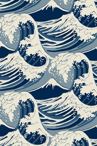 Japanese Wave Pattern