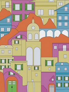 buildings naples italy house old