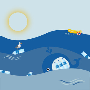 plastic waste garbage