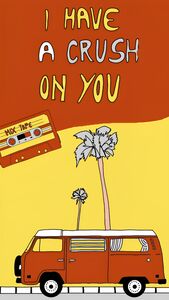 pop art poster 70s 80s drawing hipster retro vintage