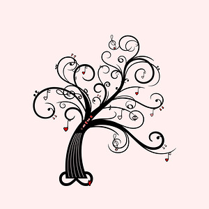 tree music music lovers artwork