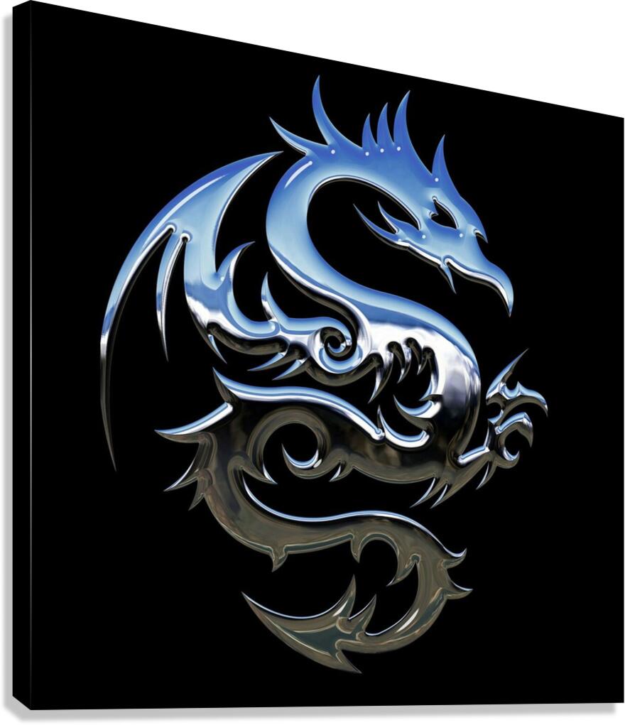 dragon mythology fantasy monster Canvas Print