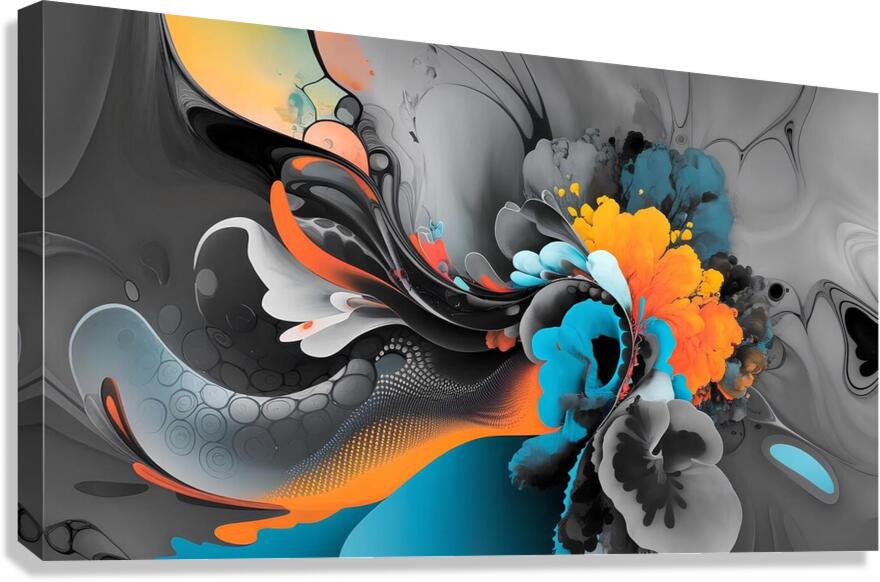 Symphony of Color Canvas Print