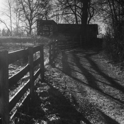 Barn at Sunset