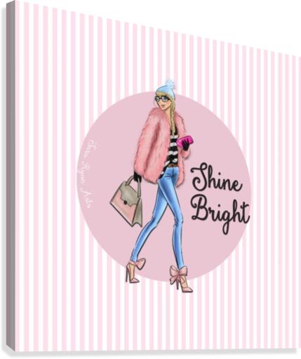 Shine bright Canvas Print